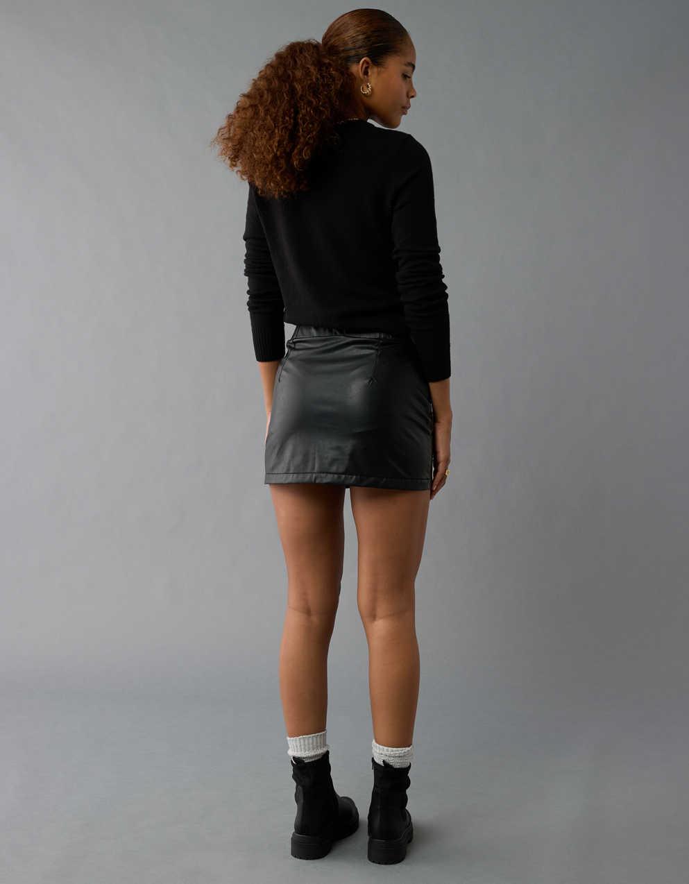 パンツ Herlipto Vegan Leather Mini Skort M パンツ Herlipto Vegan Leather Mini Skort M Herlipto Vegan