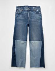 AMERICAN EAGLE スーパーハイライズバギーワイドレッグジーンズ AE Dreamy Drape ストレッチ スーパー ハイウエスト バギー