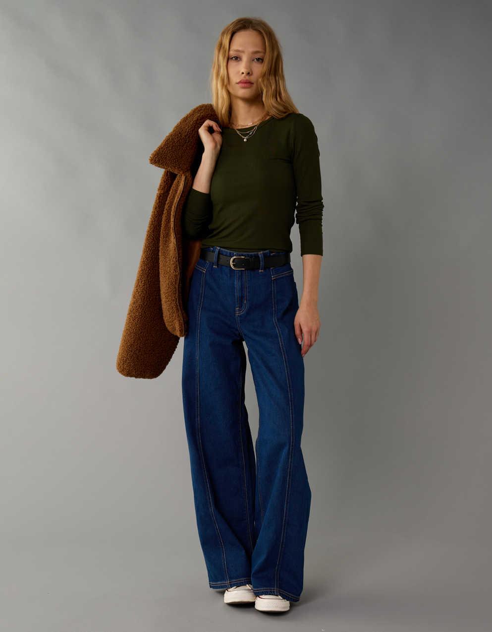 AE Soft & Sexy Long Sleeve T-Shirt | Men's & Women's Jeans, Clothes &  Accessories