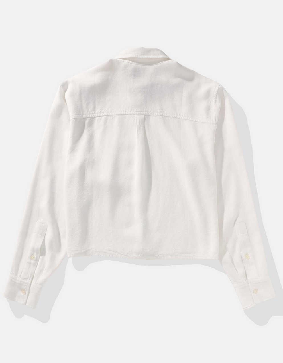 AE Cropped Button Up Shirt | Men's & Women's Jeans, Clothes