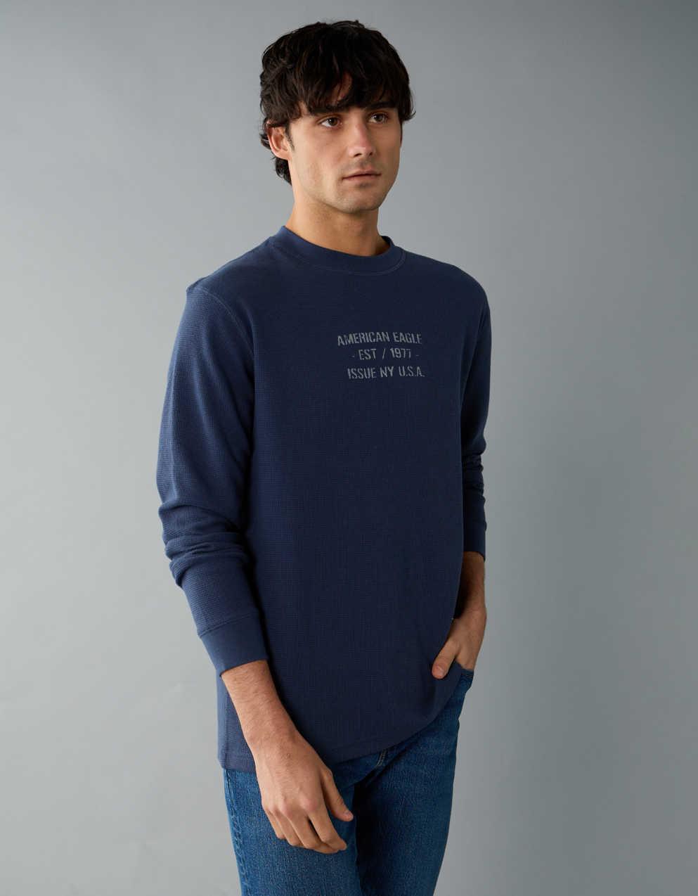 AE Long Sleeve Thermal T-Shirt | Men's & Women's Jeans, Clothes