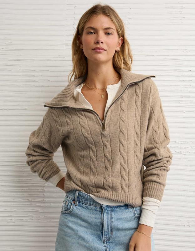 Jeans Top Sweater For Women Buy Red Cotton Washed Crew Neck