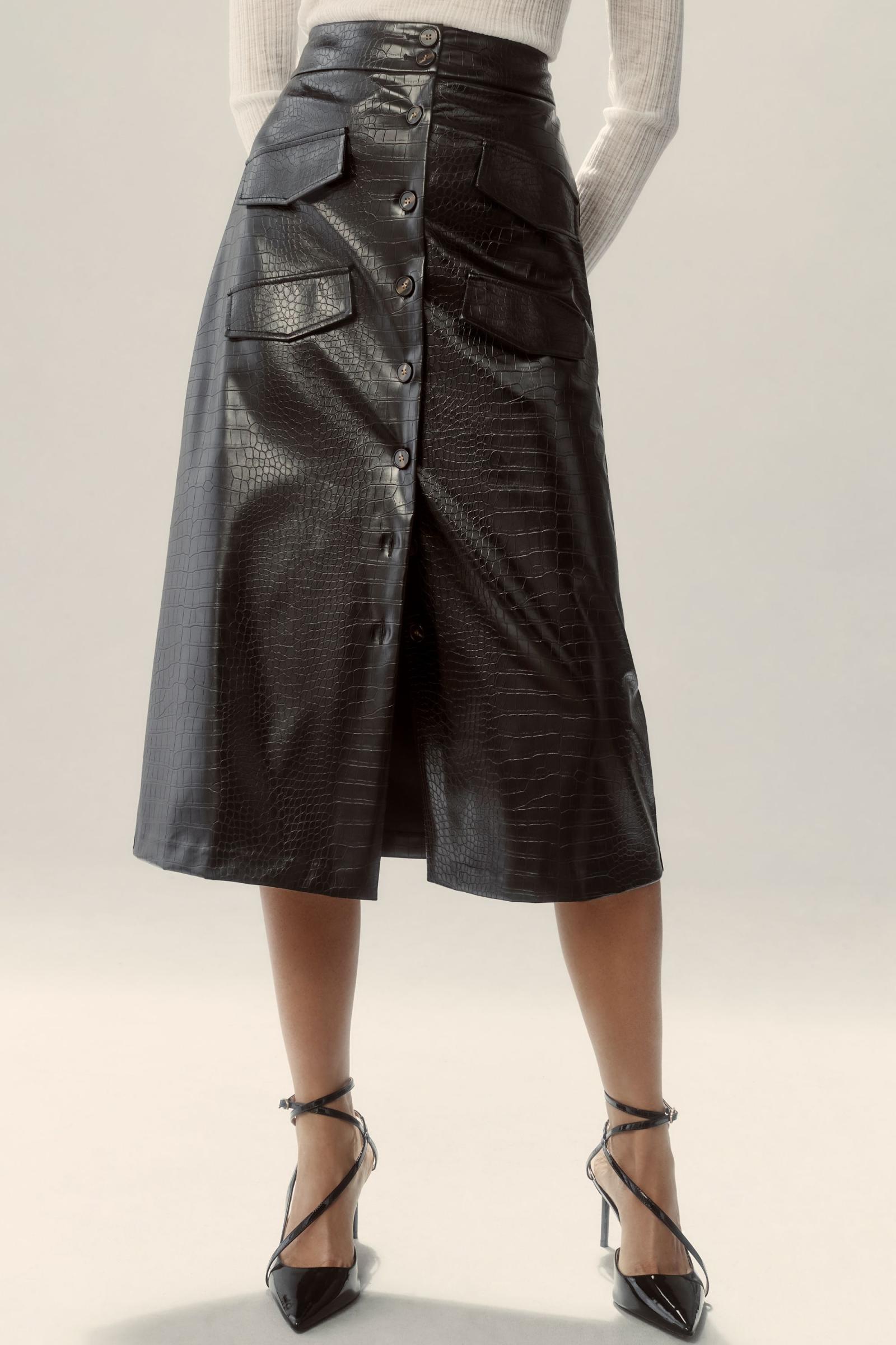 Anthropologie utility outlet skirt