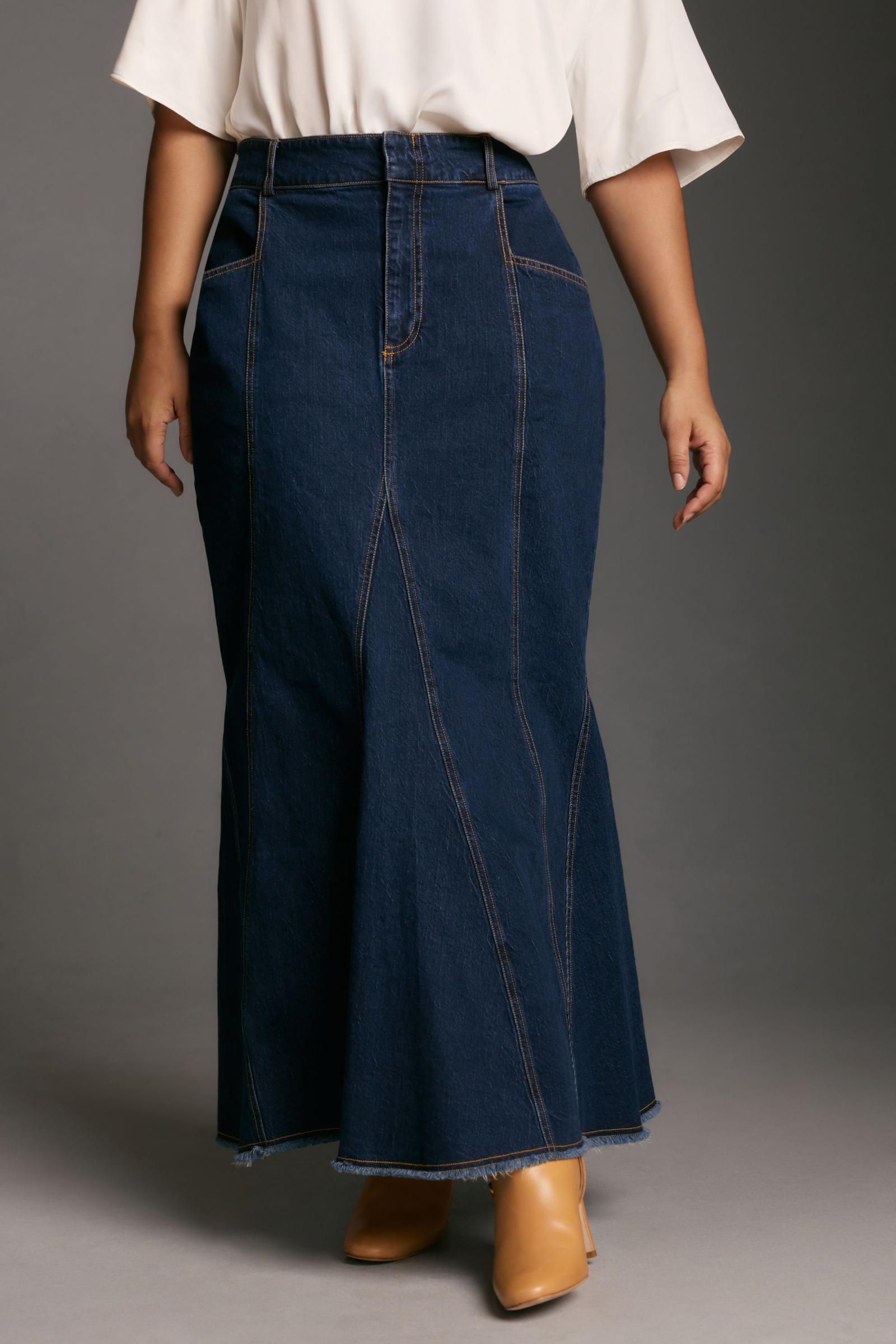 新品！！Knuth Marf デニムスカート Knuth Marf スカート docking maxi