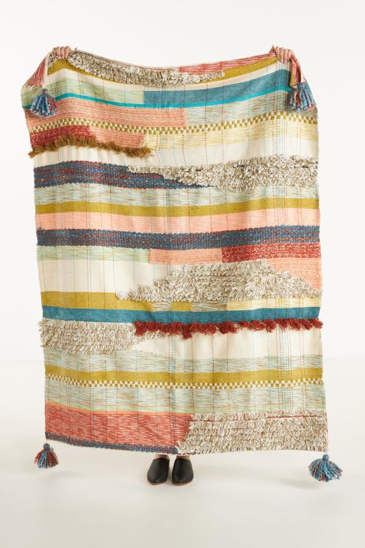 Textured Zephyr Throw Blanket | アンソロポロジー日本公式サイト Textured Zephyr Throw Blanket | アンソロポロジー日本公式サイト
