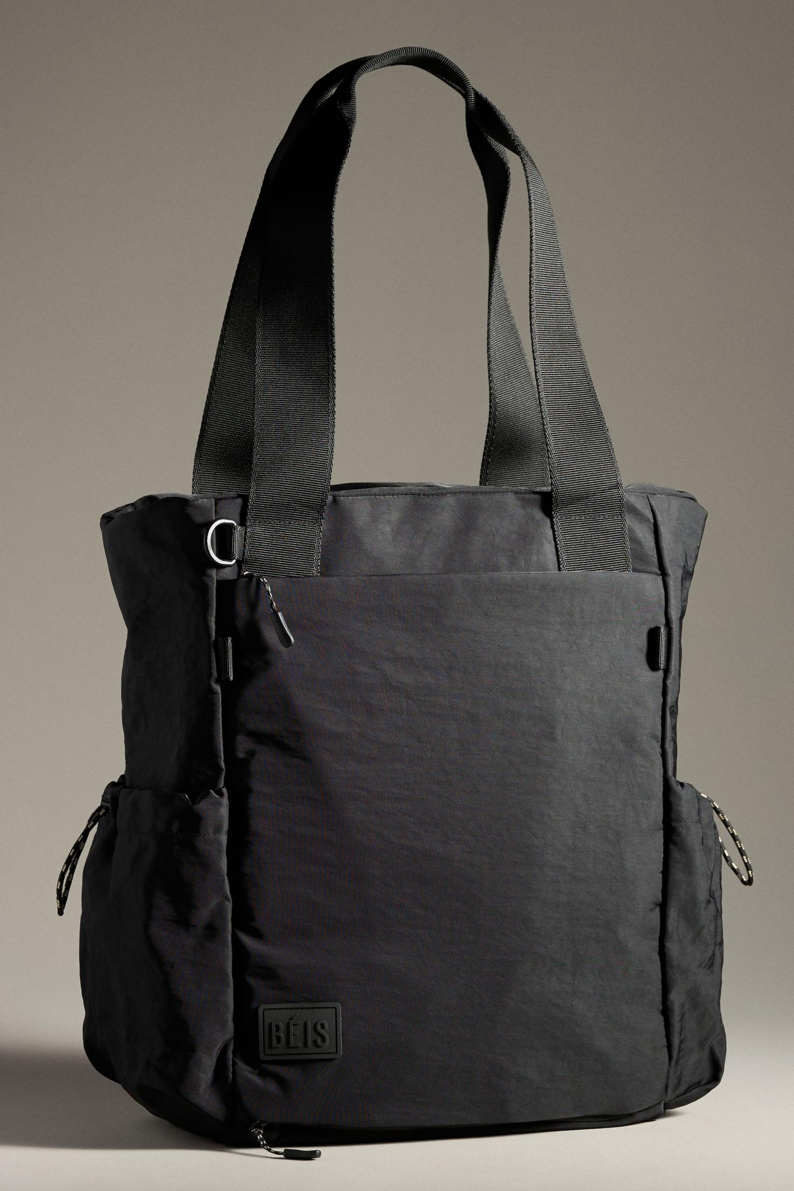 お洒落♪ 機能性抜群!! ◆BEIS◆The Sport Tote The Sport Tote in Black