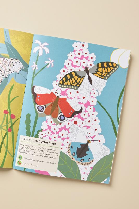 マイネイチャー ステッカー アクティビティブック Anthropologie ホーム