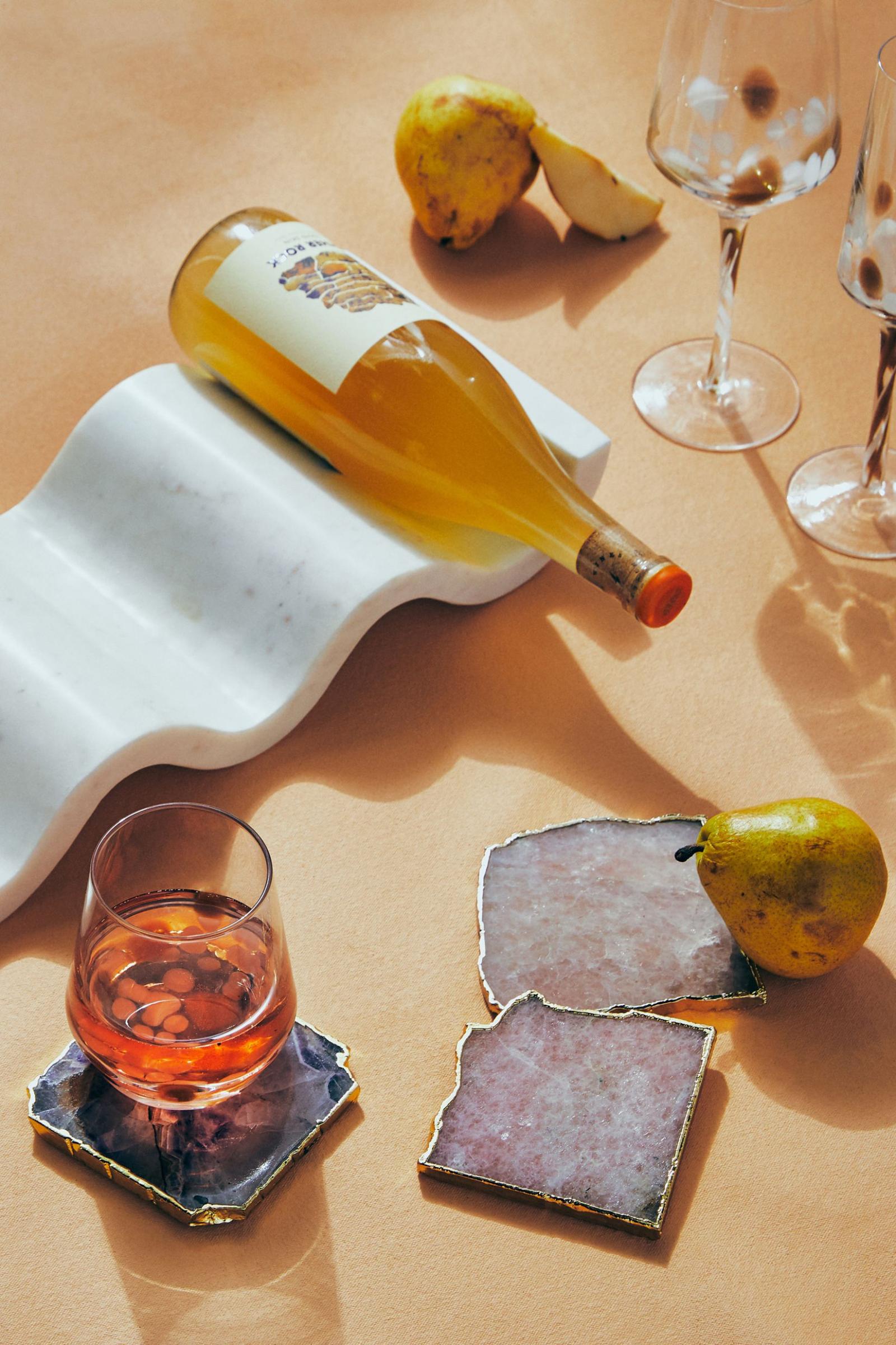 Thalia Stemless Wine Glasses, Set of 4 Anthropologie Singapore