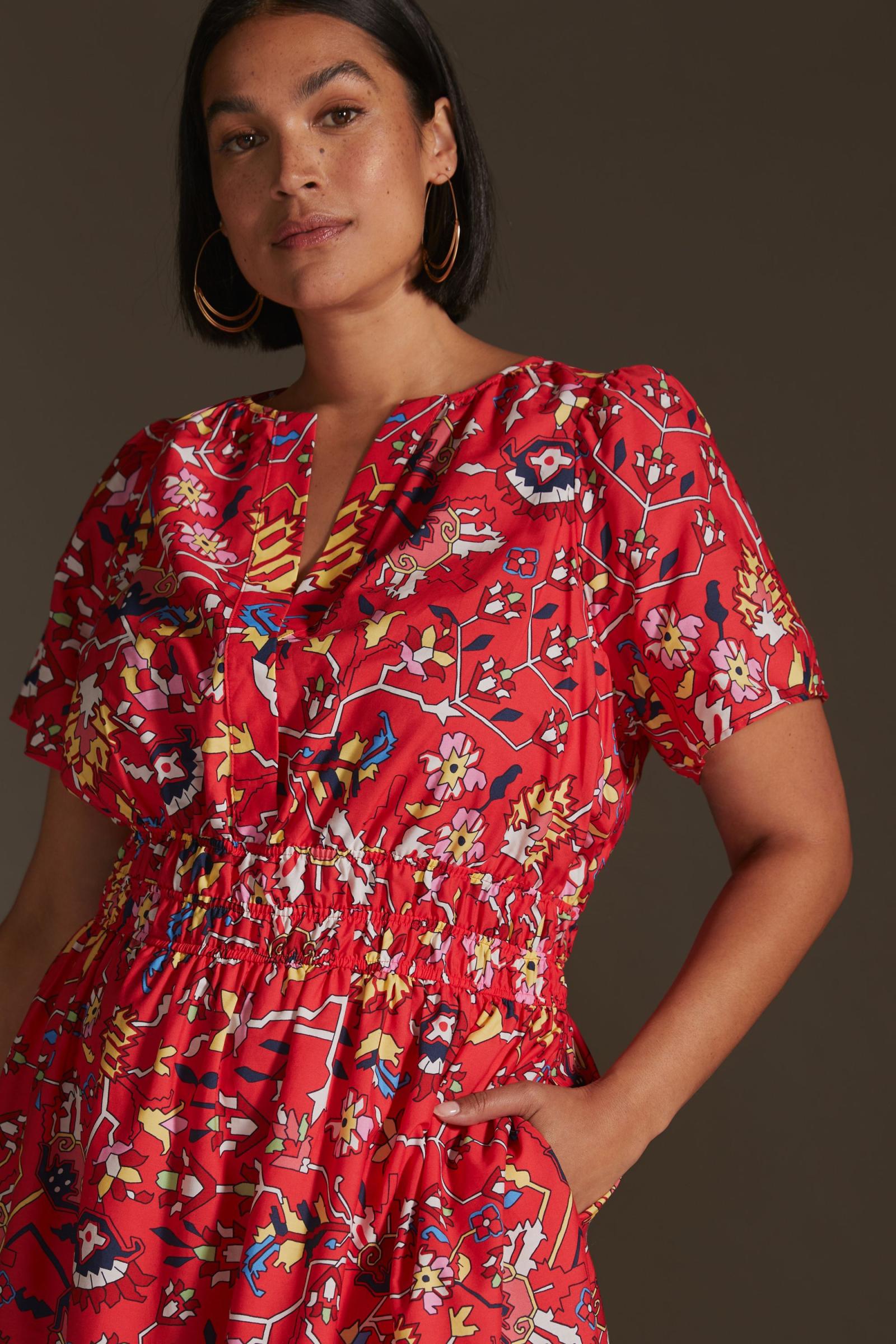 アンソロ Somerset 上品 美ウエスト フェミニン リネン マキシ The Somerset Maxi Dress | Anthropologie ホーム