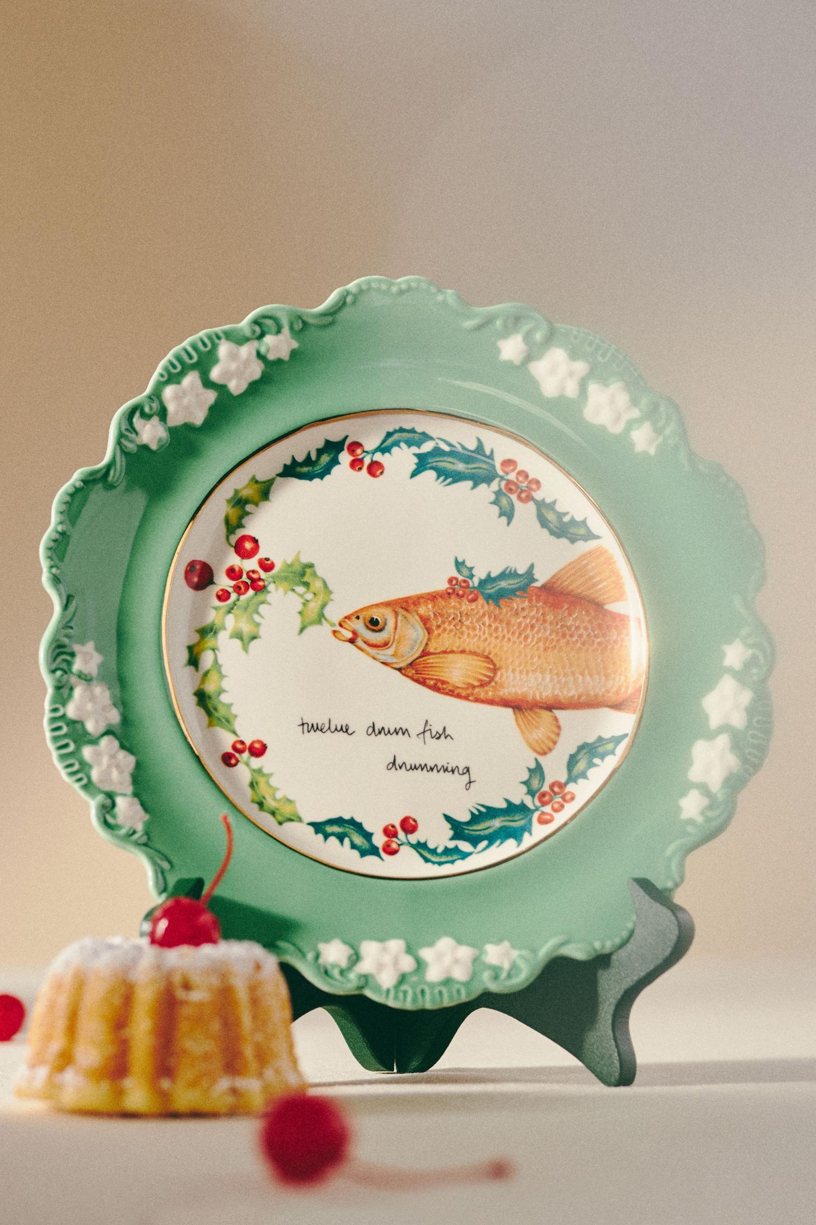 アンソロポロジー サイドプレート ケーキプレート アンソロポロジー サイドプレート ケーキ皿 キッチュ おもてなし