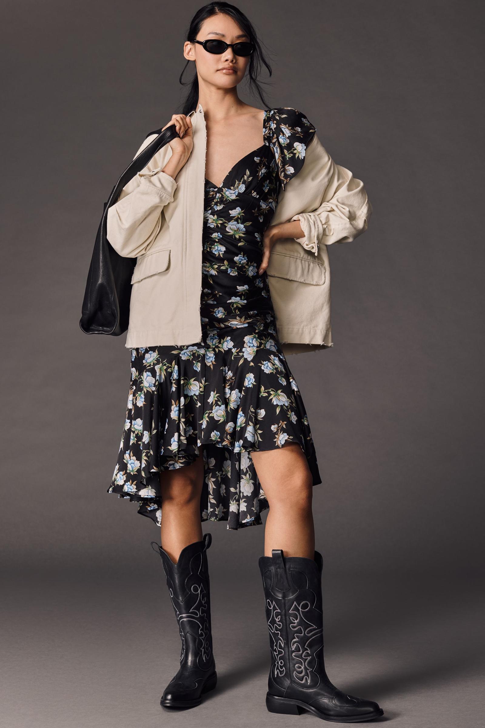 Anthropologie ★ Sweetheart Ruched Drop-Waist Dress By Anthropologie Sweetheart Ruched Drop-Waist Dress | ShopRunner