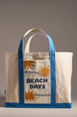 Beaded Large Canvas Tote Bag | Anthropologie Hong Kong