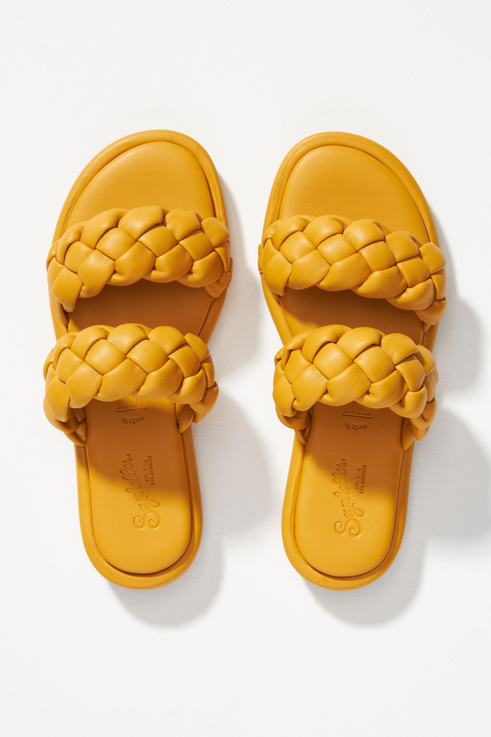seychelles yellow sandals
