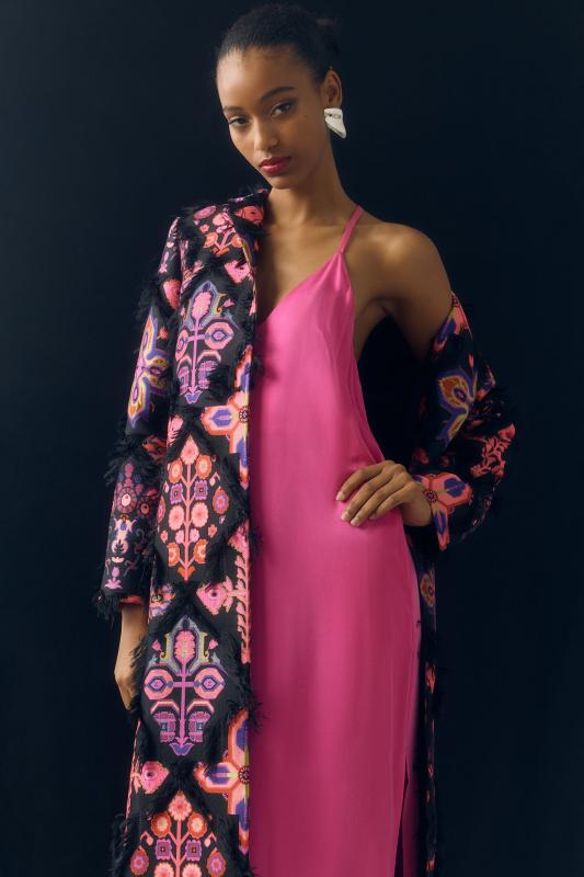 Vilagallo pink coat Outlet