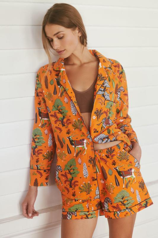 Printfresh Long Sleeve Short Sleep Set Anthropologie Hong Kong