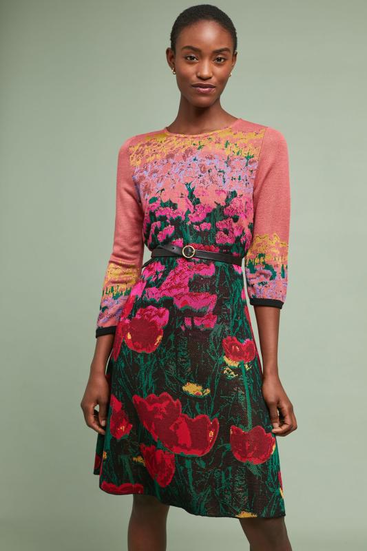 sweatshirt dress anthropologie