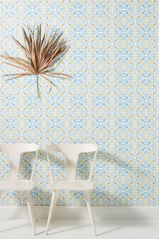 入荷中 Anthropologie 壁紙 Paper 関税無料 海外らしいアンソロポロジーの素敵な壁紙wall インテリア雑貨 Salvatorerenna It