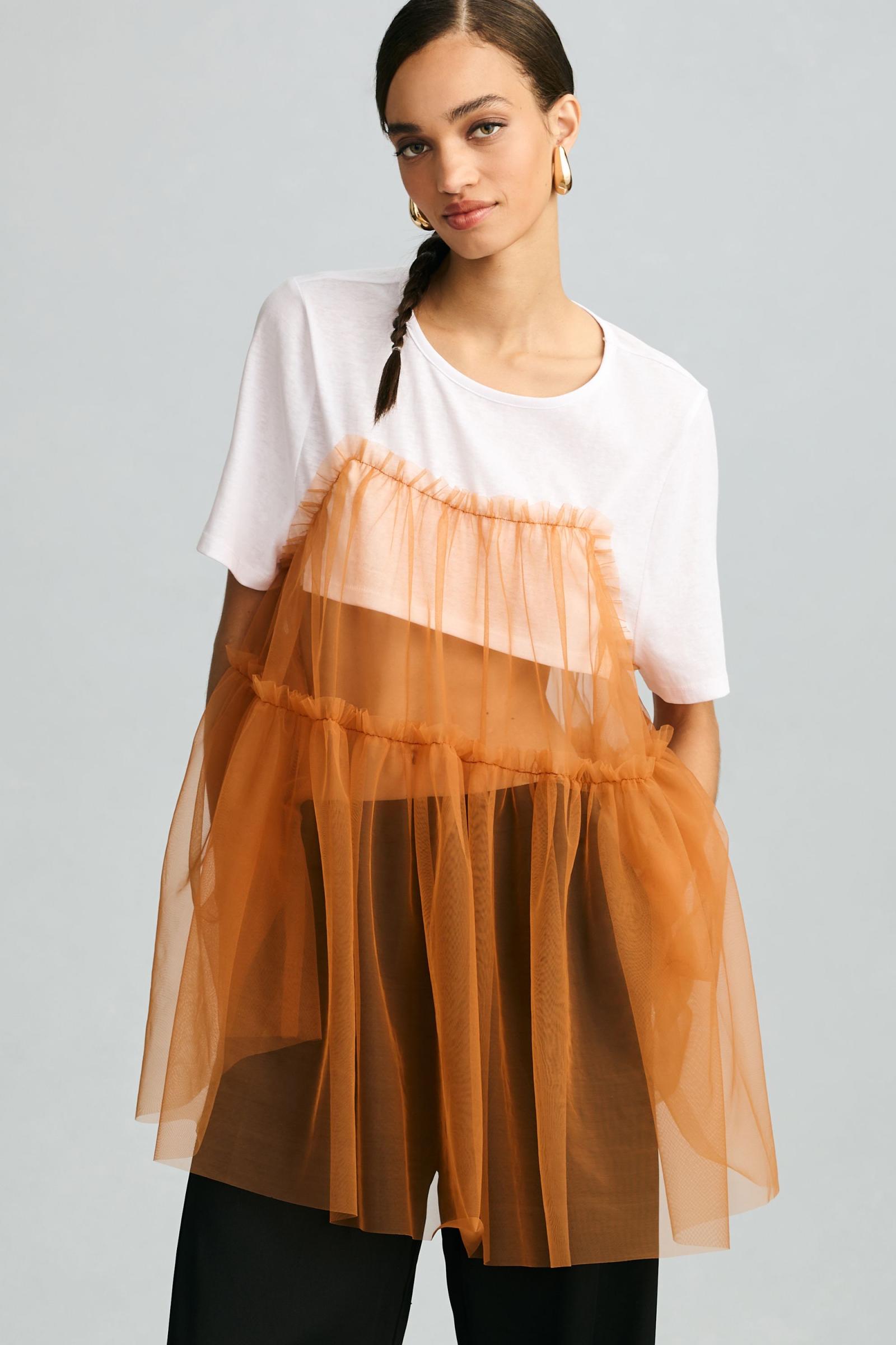 Anthropology アンソロポロジーチェックチュニック