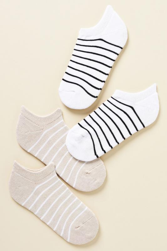 ALENCY ストライプ ソックス 2足セット ALENCY ストライプ ソックス 2足セット