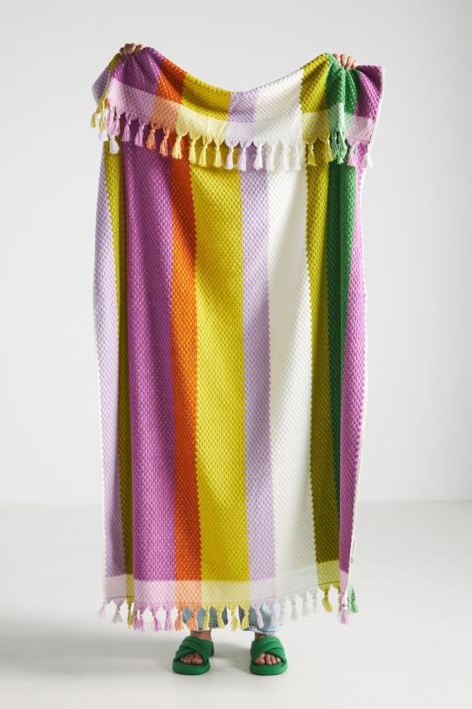 Maeve by Anthropologie Reeva Stripe Beach Towel Anthropologie Mexico