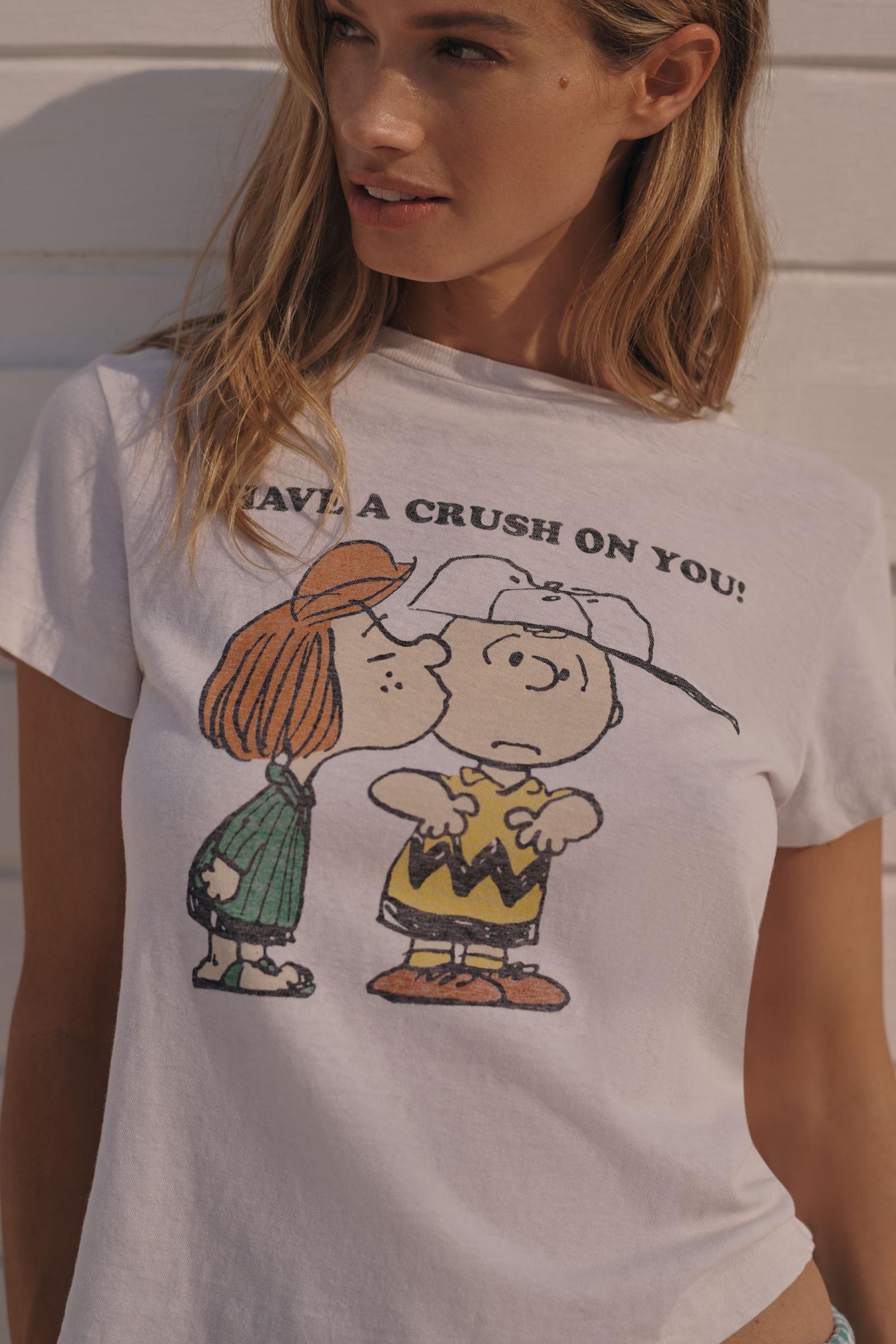 RE/DONE Peanut Graphic Classic Tee | Anthropologie Japan