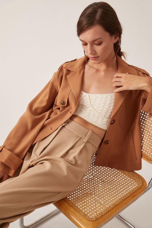 Sanctuary cropped trench coat Clearance