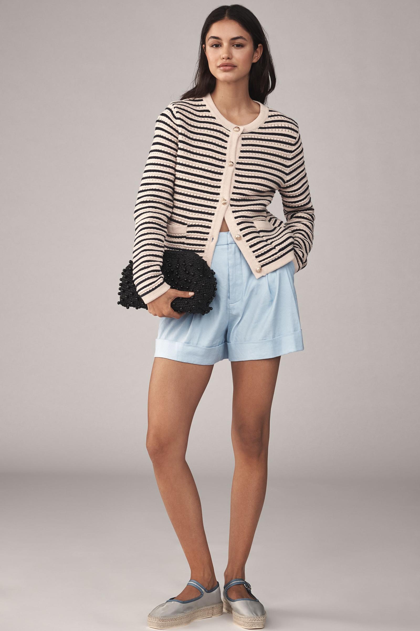 Anthropologie NVLT 襟付きニット レディー ジャケット NVLT Collared Knit Lady Jacket | Anthropologie