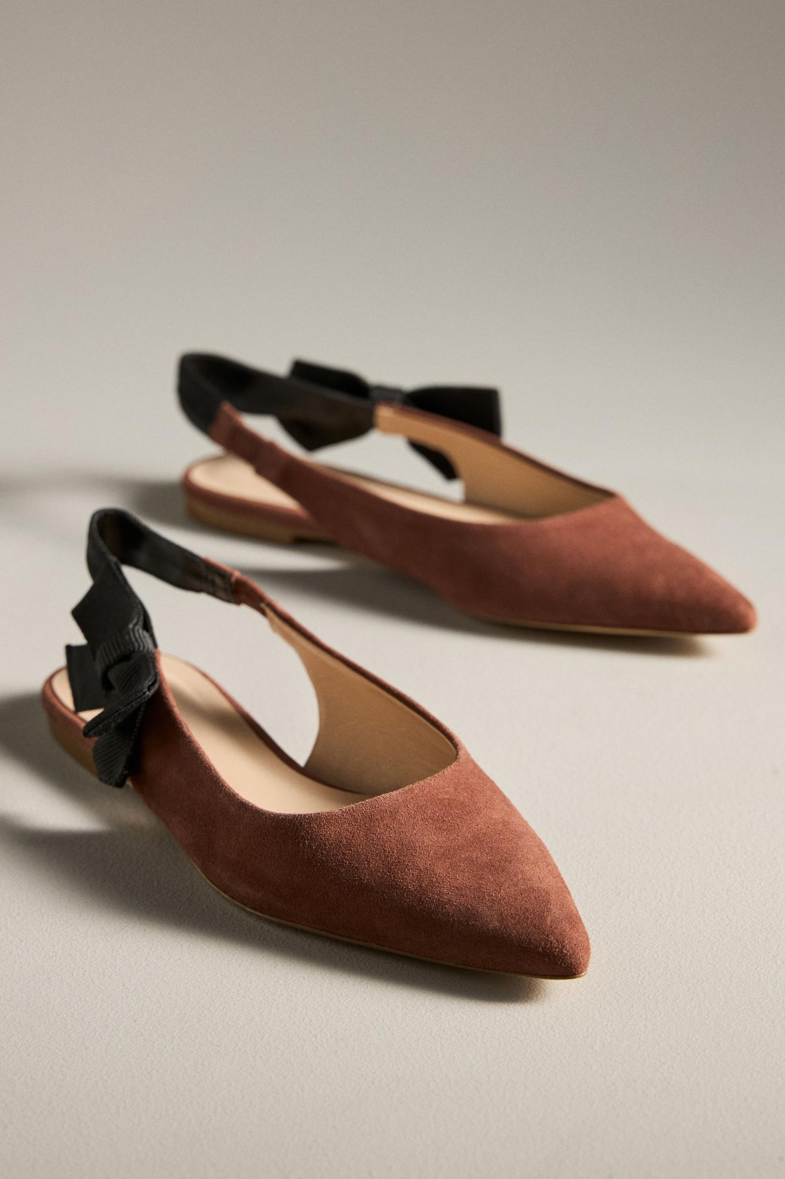 新品♡ Na.e ナエUrban Slingback Flats Brown