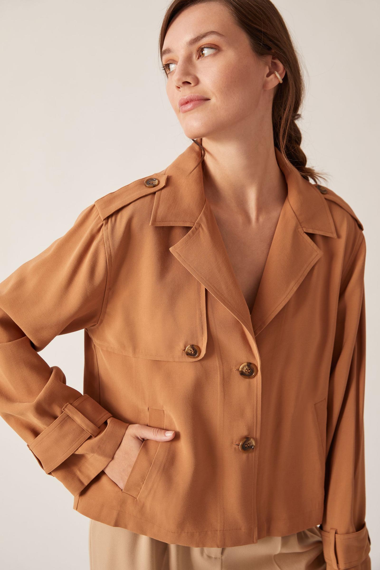 Sanctuary cropped trench coat Clearance