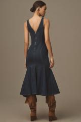 【Reformation】Serafina デニム マーメイド ドレス ワンピース Serafina Denim Midi Dress