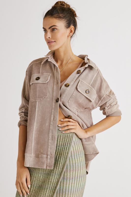 anthropologie shirt jacket