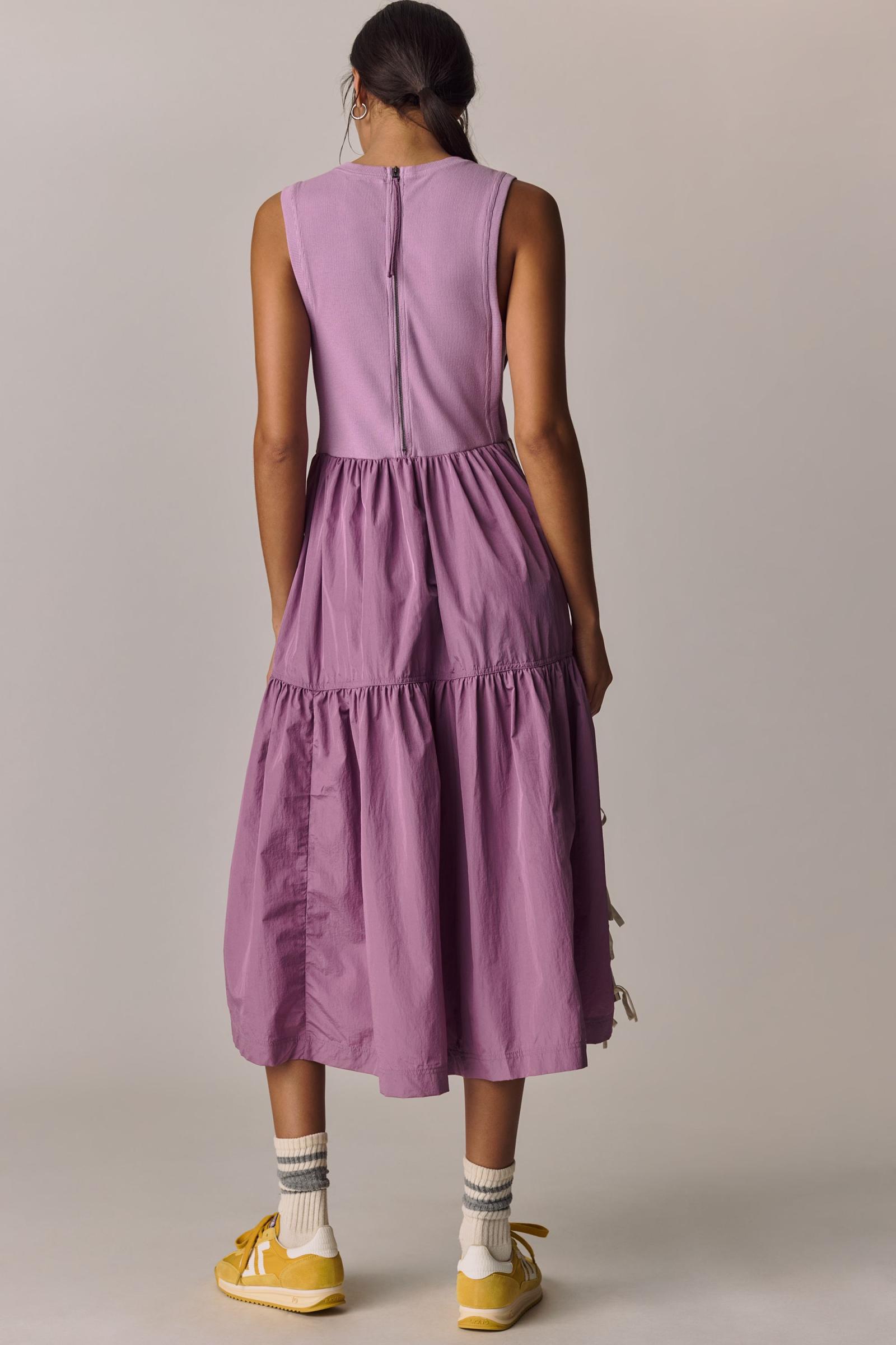 The Bowline Tiered Midi Dress by Daily Practice