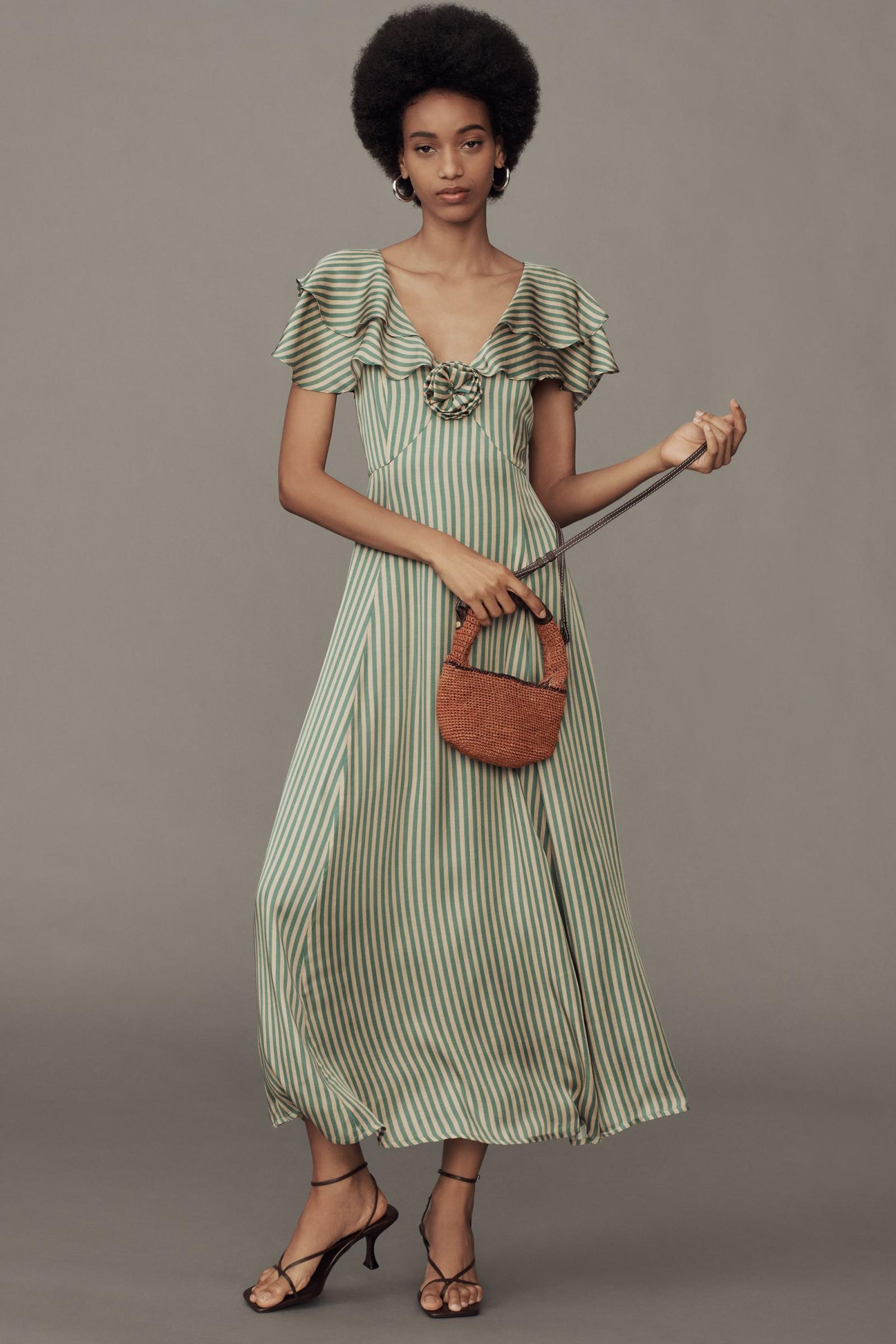 CHLOE NECK V NECK ROMPERS NECK レディース