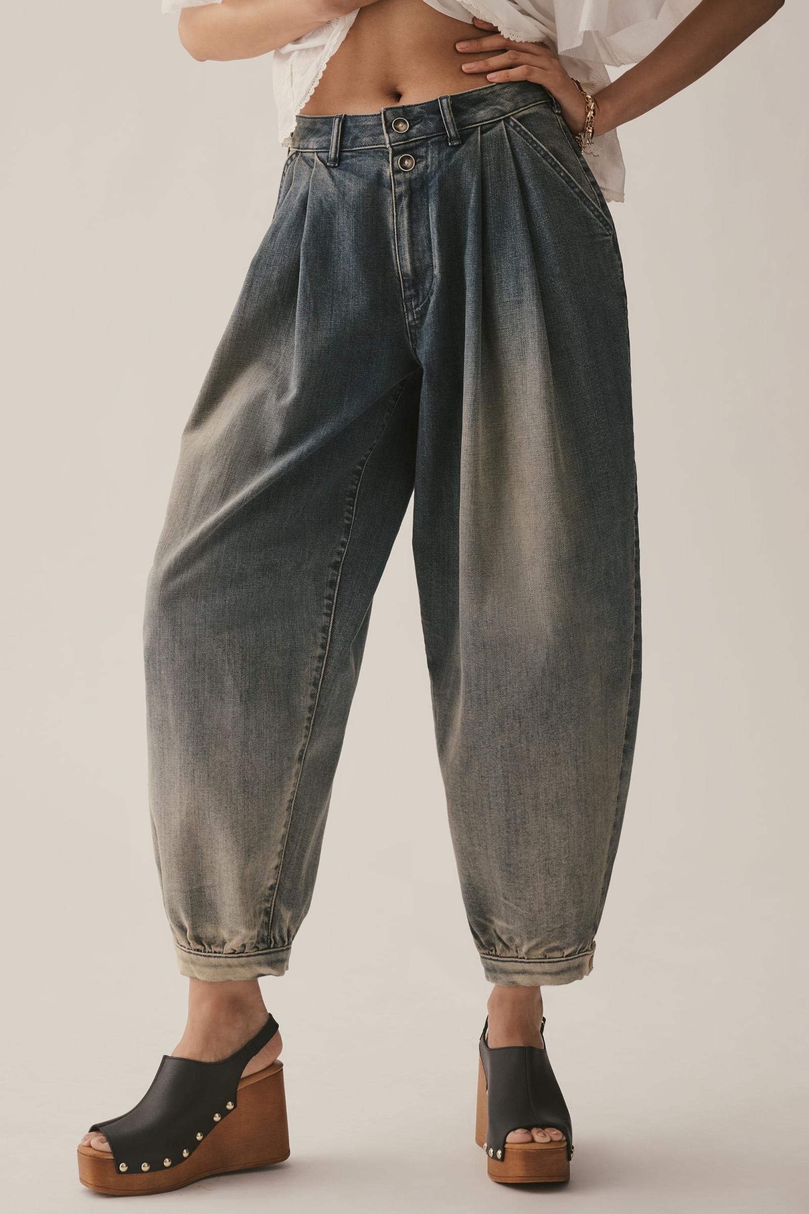 Anthropologie ★ Pilcro Pleated High-Rise Balloon-Leg Jeans Pilcro Pleated High-Rise Balloon-Leg Jeans | Anthropologie