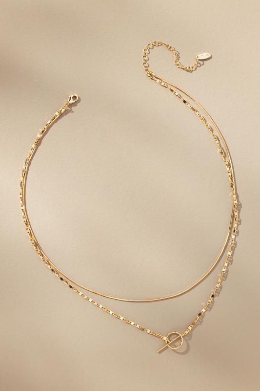 Layered Pull-Through Toggle Necklace | Anthropologie Hong Kong