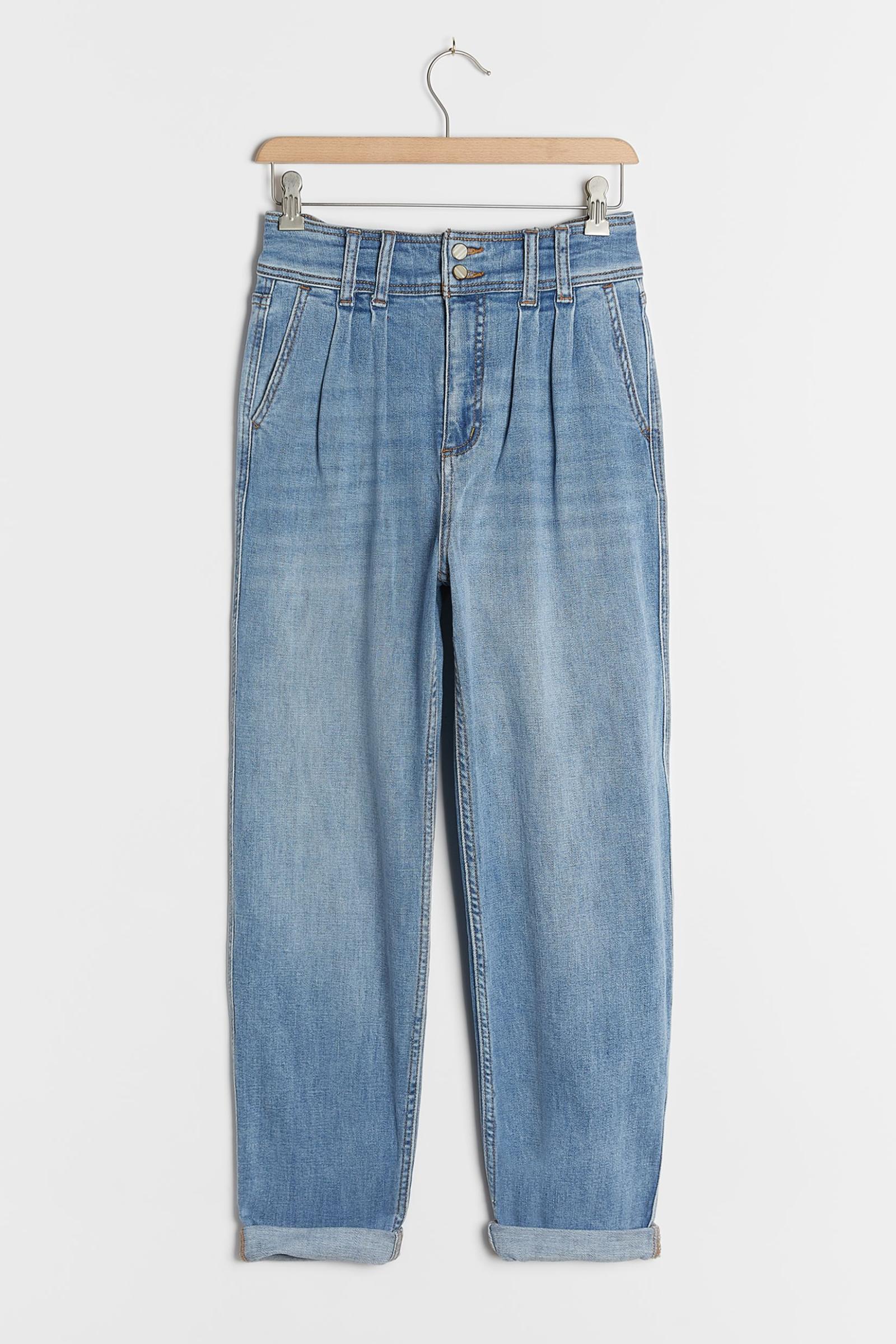 Pilcro Ultra HighRise Pleated Trouser Jeans Anthropologie Singapore