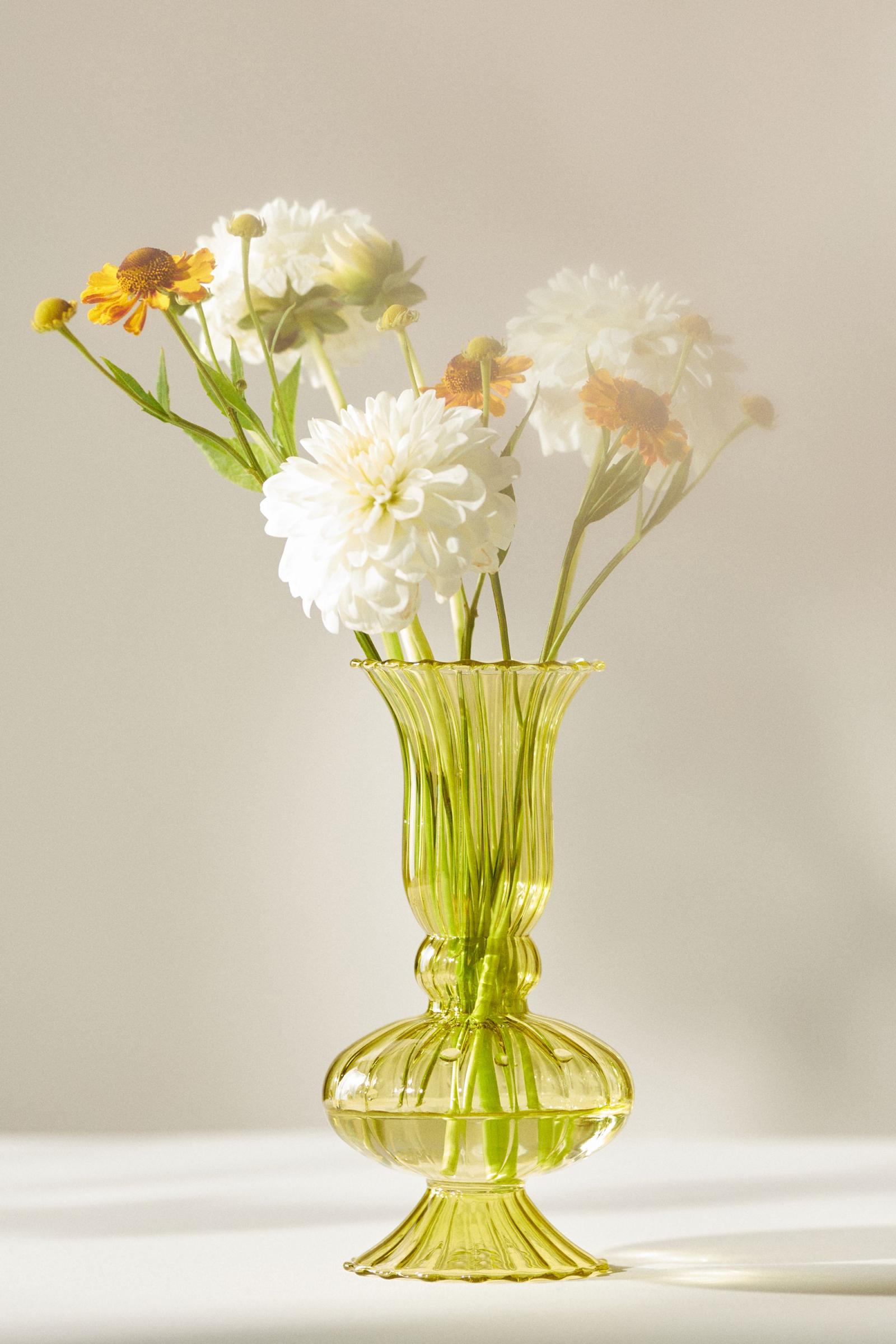 Anthropologie Venini Glass Vase