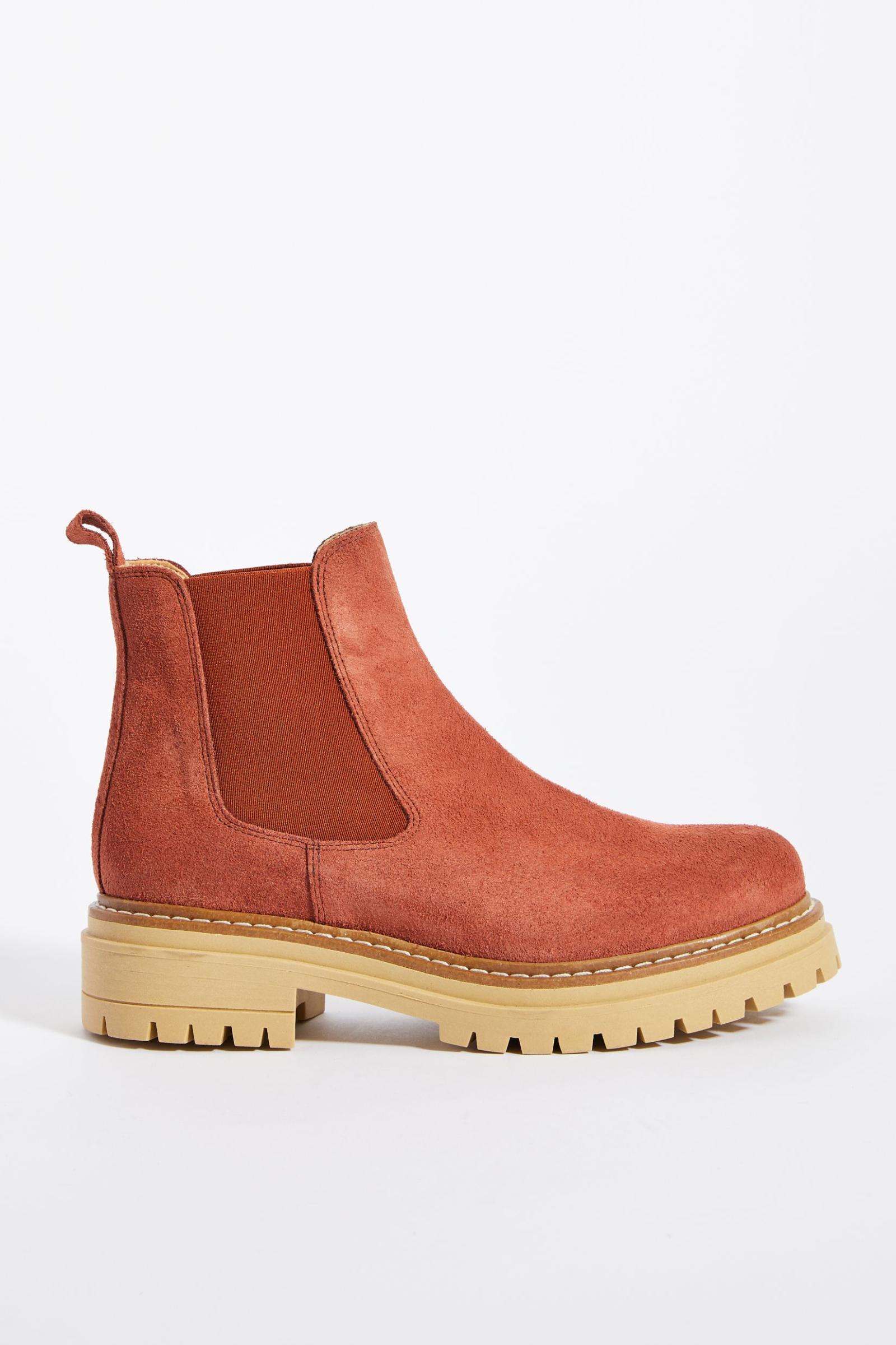 Suede Platform Chelsea Boots 앤트로폴로지 코리아