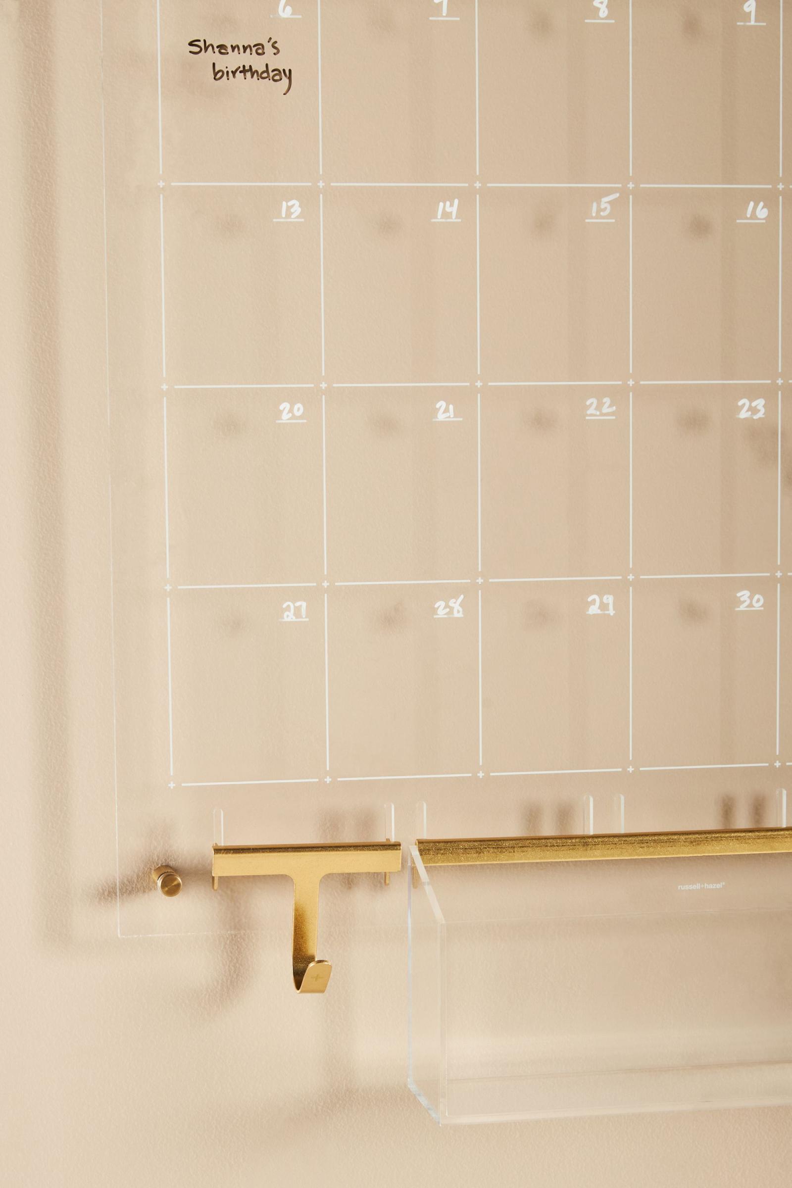 Acrylic Monthly Wall Calendar Bundle | Anthropologie Taiwan - Women's  Clothing, Accessories & Home