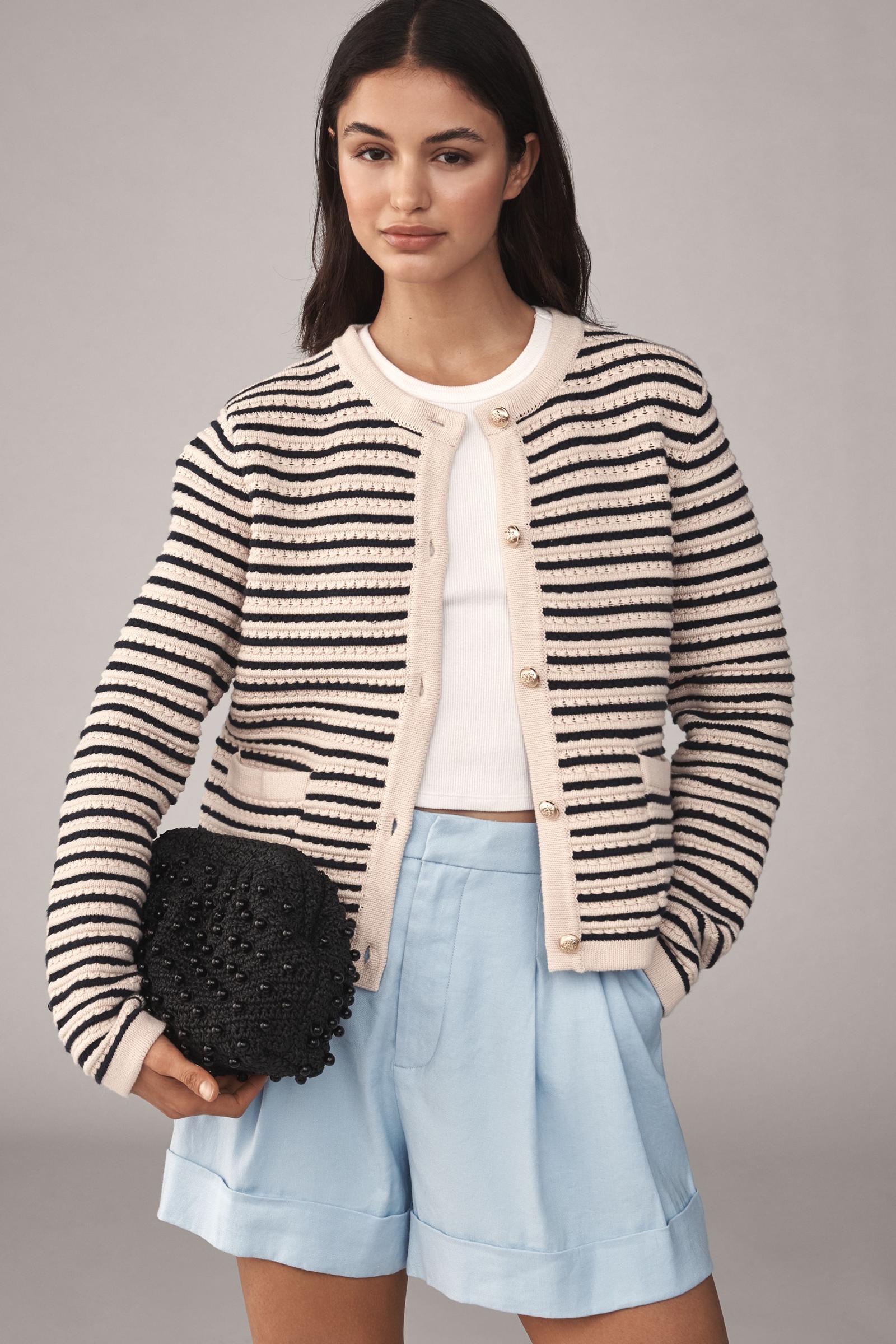 Anthropologie NVLT 襟付きニット レディー ジャケット NVLTニット・レディ・ジャケット | Anthropologie ホーム