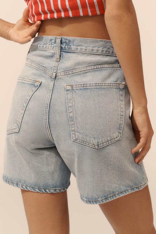 Anthropologie AGOLDE バギーVウエストデニムショートパンツ AGOLDE Vウエストデニムショーツ | Anthropologie ホーム