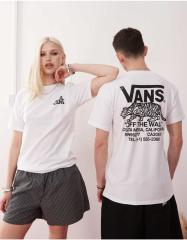 VANS ゲザゲザのSK8 Tシャツ ホワイト