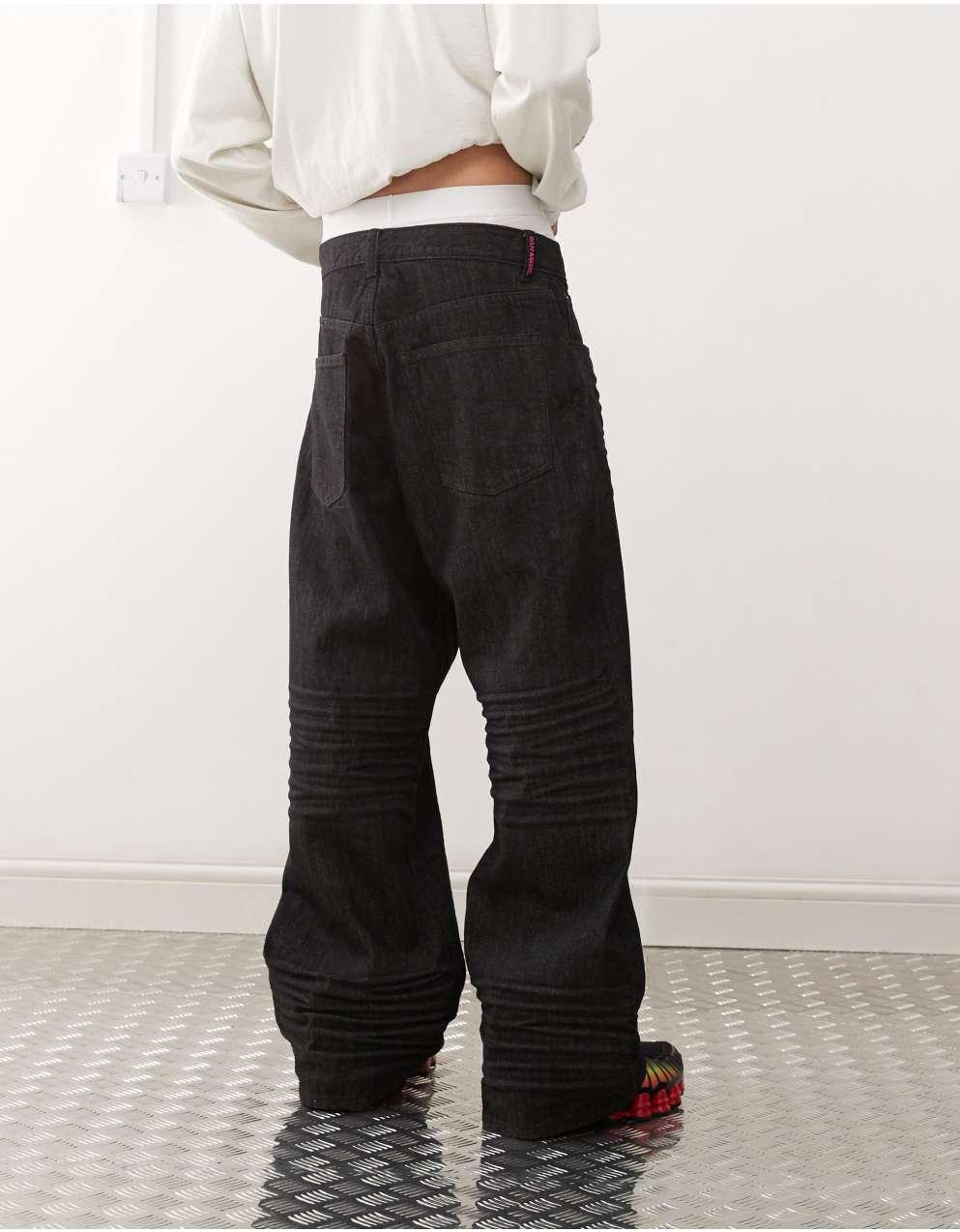 【CHEAP MONDAY】LOOSER ルーズストレートジーンズ バギー Cheap Monday - チープ・マンデー・ルーザー・バギー・ジーンズ