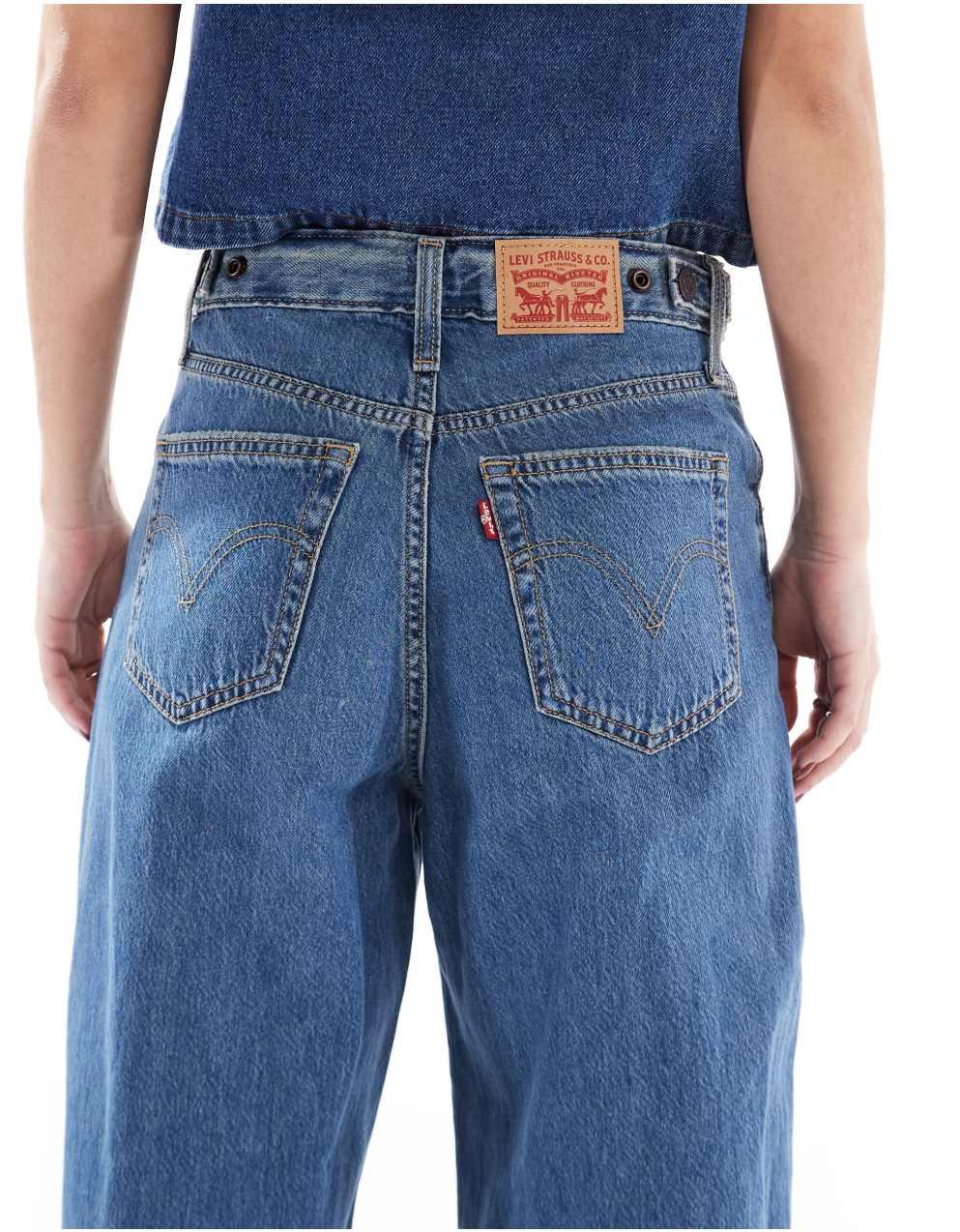 Levi's - リーバイス・シンチ・ウエスト・バギー・ジーンズ