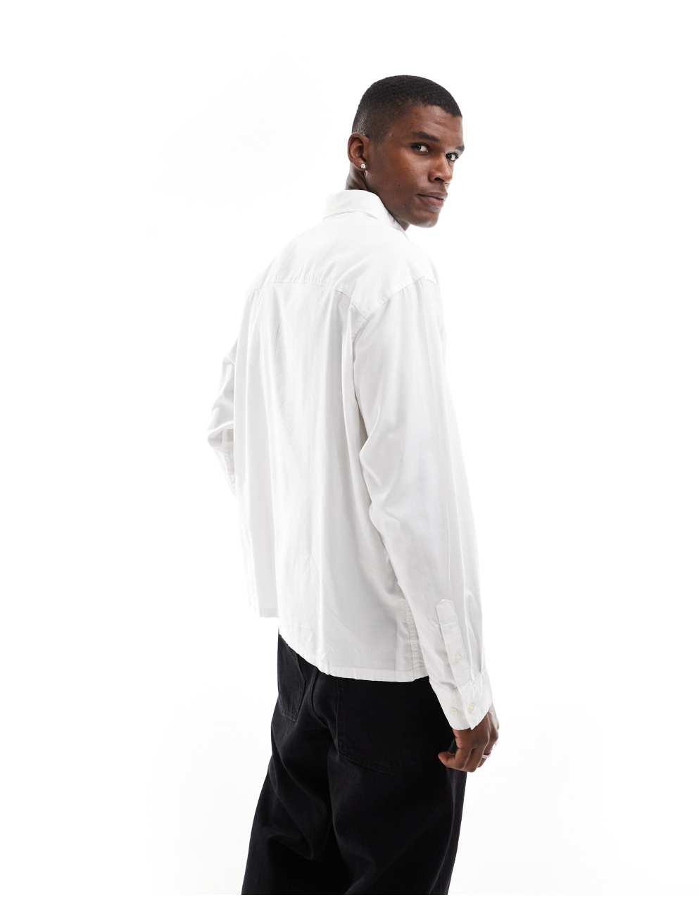 【関税込み】John Elliott オフホワイト ボクシー シャツ Jack & Jones - ジャック＆ジョーンズ・ボクシー・ストレート