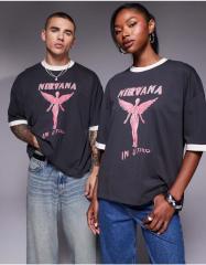 関送込*boohoo*トールオーバー ニルヴァーナ プリントTシャツ org.jpg