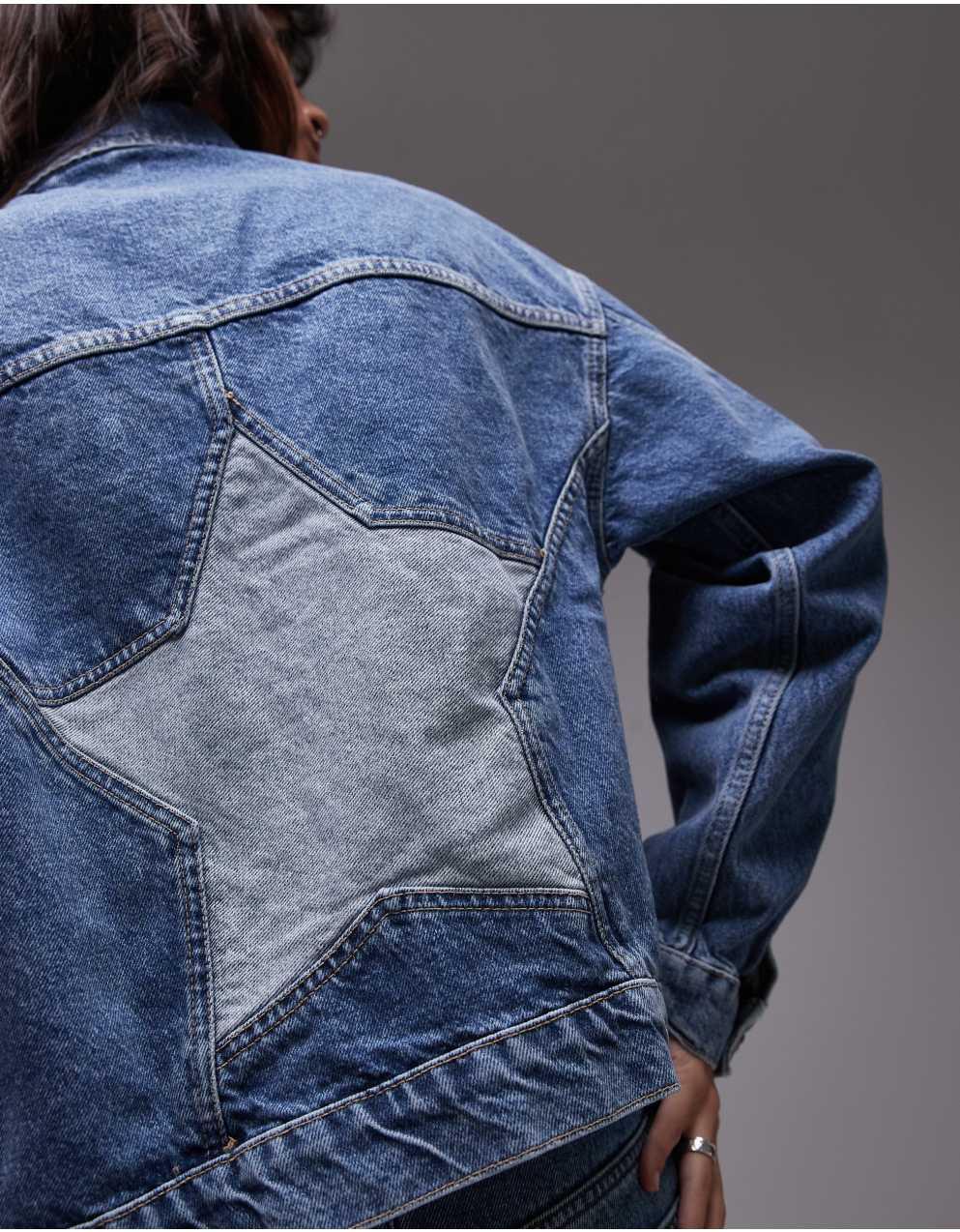 MANGO JEANS ライトブルーデニムジャケット Sサイズ
