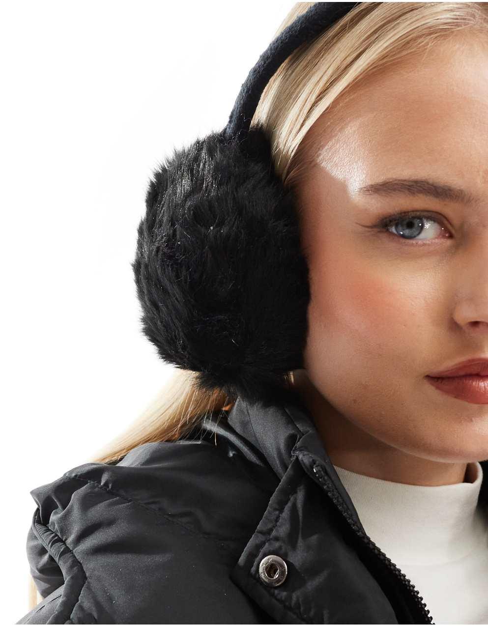Threadbare - Threadbare Ski フェイクファーイヤーマフ(ブラック をオンライン購入 | ASOS 日本公式サイト ...
