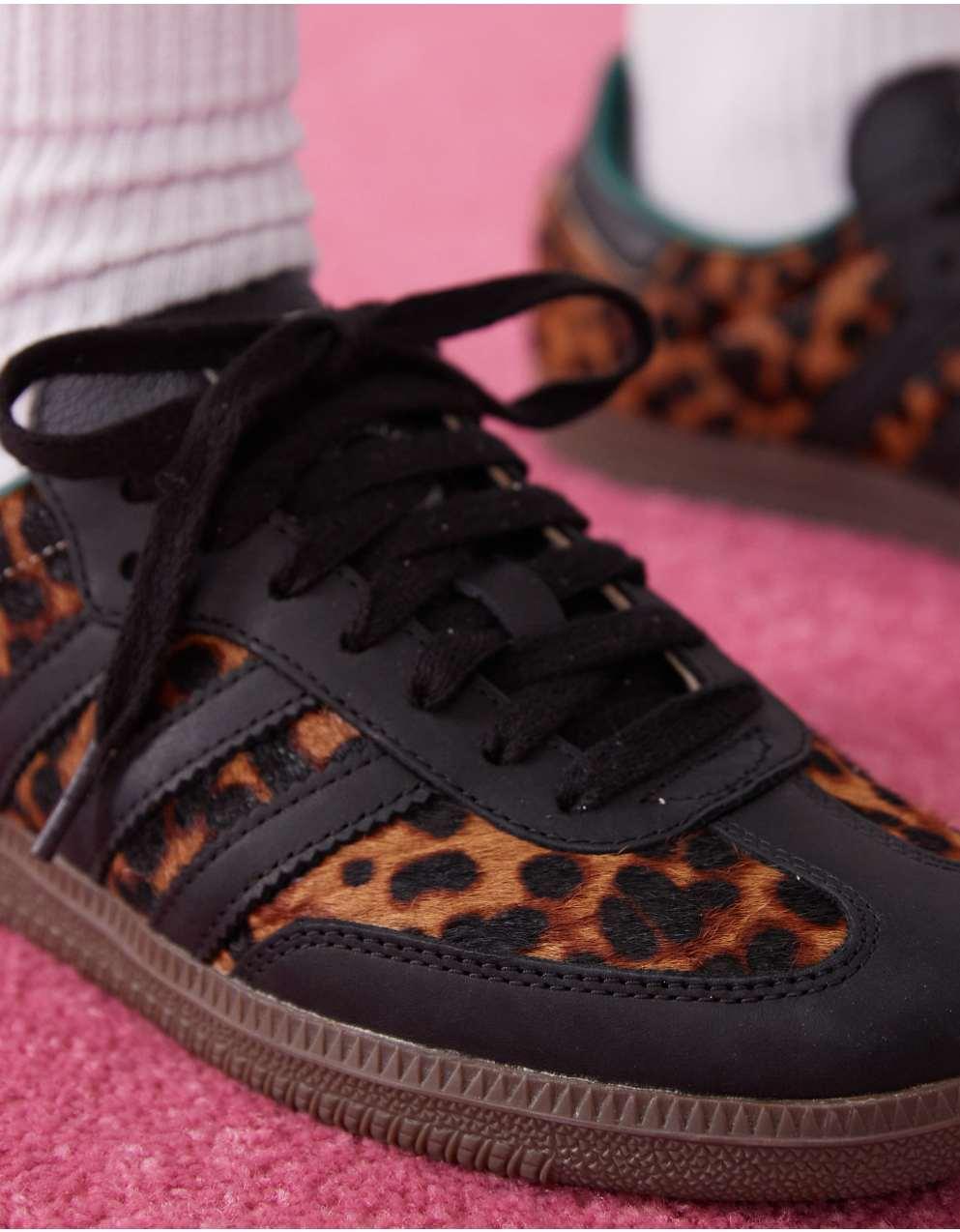adidas アディダスオリジナルス レオパード 豹 トレーナー