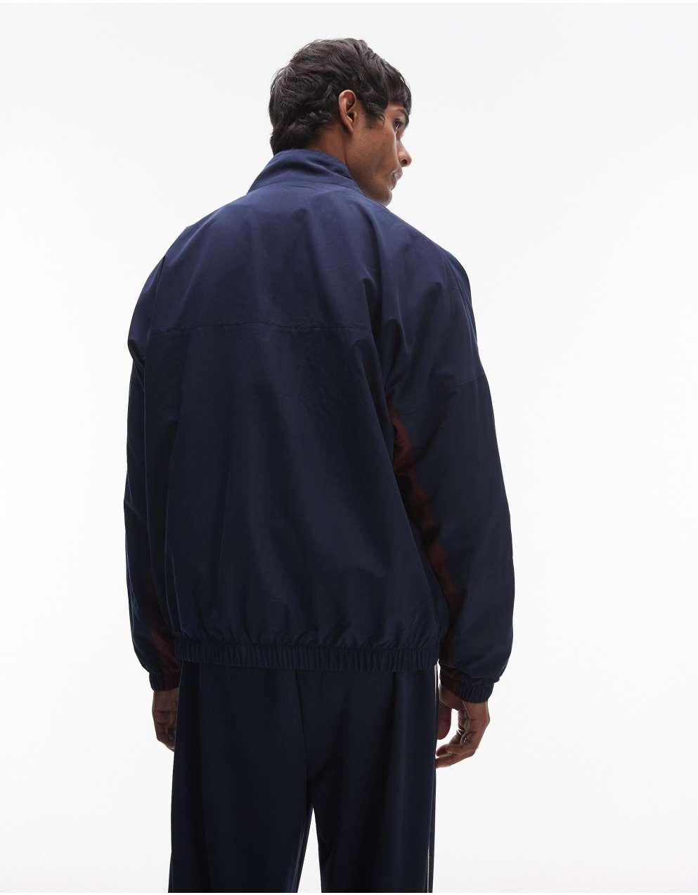 ラコステ ネイビー ジップアップジャケット ラコステ ネイビー ジップアップジャケット Lacoste - ラコステ
